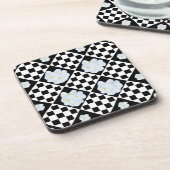 Sansy Noir Et Blanc, Dessous de verre (Côté gauche)