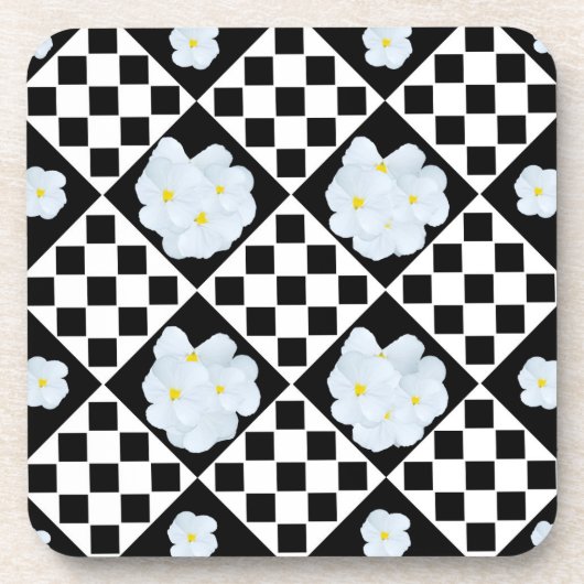 Sansy Noir Et Blanc, Dessous de verre (Devant)