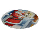 Santa 001 snijplank (Hoek)