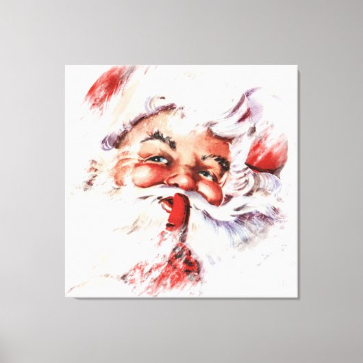 Santa 023 canvas afdruk (Voorkant)