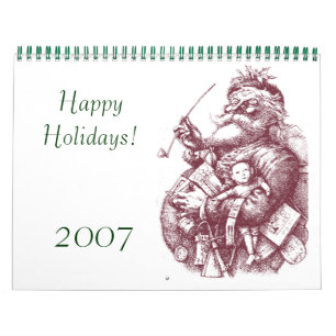 santa 1, prettige feestdagen (plural:)! , 2007 kalender