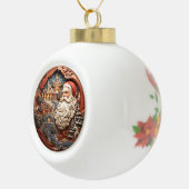 Santa 3D Ball Ornament (Rechts)