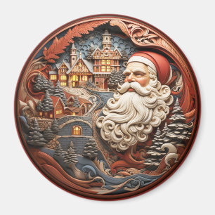 Santa 3D Magneet