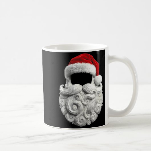 Santa 67 6 7 Six Seven Beard Cool Realistic  Koffiemok (Rechts)