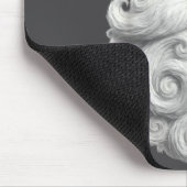 Santa 67 6 7 Six Seven Beard Cool Realistic Muismat (Hoek)