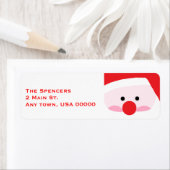 "Santa" Adresetiketten Etiket (Insitu)