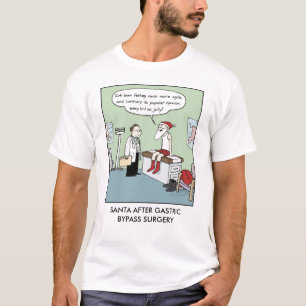Santa After Gastric Bypass Surgery T-shirt