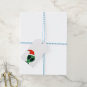 Santa alien cadeaulabel (Met Touw)