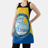 Santa Ana City vlag Apron Schort (Insitu)