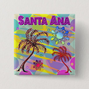 Santa Ana Happy en Hope Button