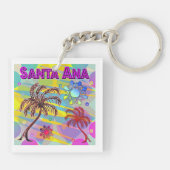 Santa Ana Happy en Hope Sleutelhanger (Achterkant)