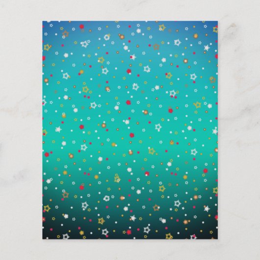 Santa and Mrs Claus Drive Thru Kerstfeestdag Flyer (Achterkant)