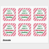 Santa Approved Christmas Cookies Stickers (Feuille)