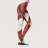 Santa Armor Leggings – Geometric Modern Christmas  (Droite)