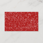 Santa Baby Christmas Baby shower Neutral Luier Informatiekaartje (Achterkant)