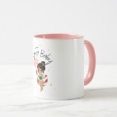 Santa Baby Cute Coffee Christmas Mug (Devant droit)