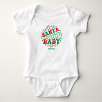 Santa Baby Gepersonaliseerde Retro Kerstmis