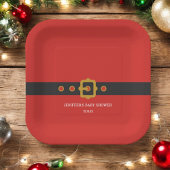 Santa Baby Holiday Kerstfeest Papieren Bordje