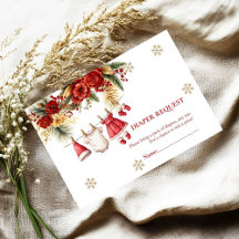 Santa Baby Holiday Winter diaper raffle request