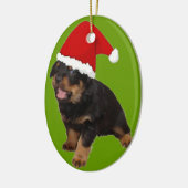 Santa Baby Keramisch Ornament (Links)