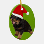 Santa Baby Keramisch Ornament (Achterkant)