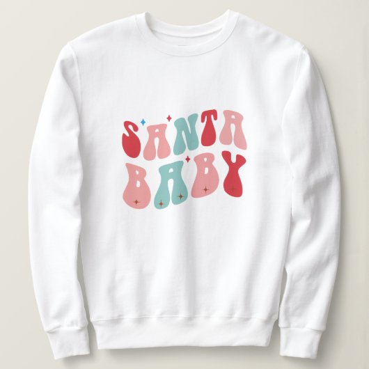 Santa baby kerst trui (Design voorkant)