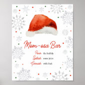 Santa Baby Pet Moeder Osa Bar Poster (Voorkant)