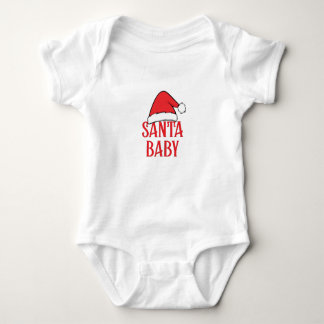 SANTA BABY ROMPER