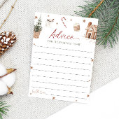 Santa Baby shower advies voor de Kaart