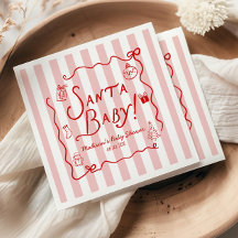 Santa Baby! Whimsical Kerst Baby Shower