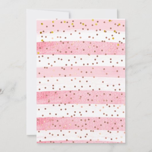 Santa Baby wordt er een, Meisje Kerstmis Verjaarda Kaart (Achterkant)