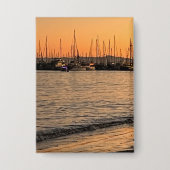 Santa Barbara at Sunset Button (Voorkant)