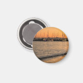 Santa Barbara at Sunset Magneet (Voorkant / Achterkant)