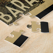 Santa Barbara Beach Vintage Travel Legpuzzel (Zijkant)