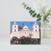 Santa Barbara Briefkaart (Staand voorkant)