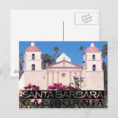 Santa Barbara Briefkaart (Voorkant / Achterkant)