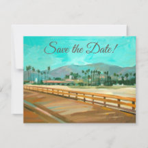 Santa Barbara, CA - Invitation pour la jetée Stear