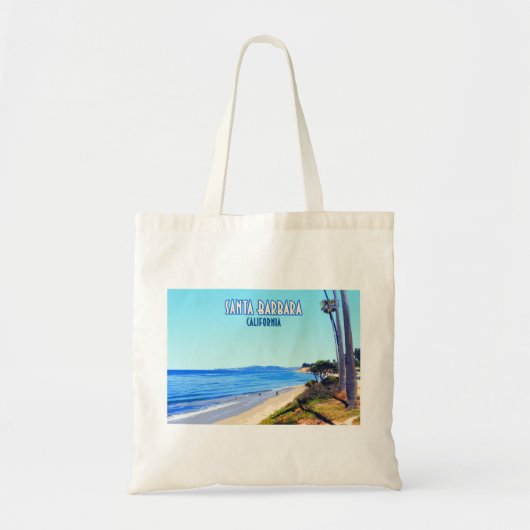 Santa Barbara California Butterfly Beach Montecito Tote Bag (Voorkant)