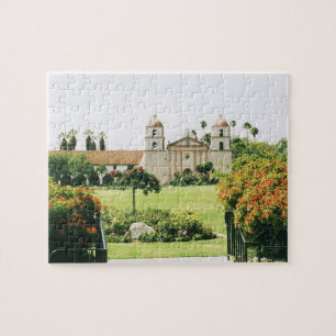 Santa Barbara California missie puzzle Legpuzzel