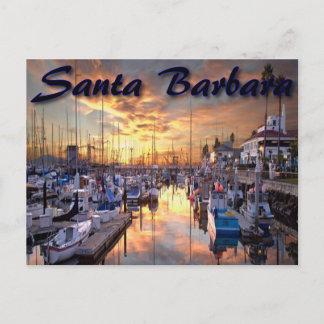 Santa Barbara California Post Card Briefkaart