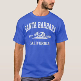 Santa Barbara California staat Athletic T-shirt