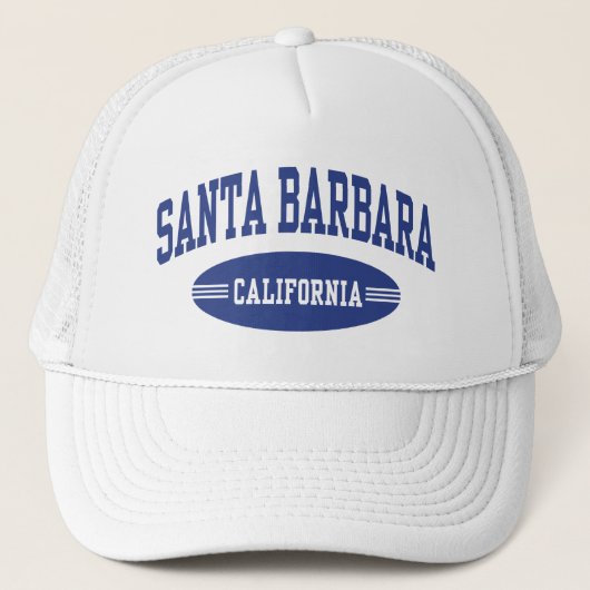 Santa Barbara California Trucker Pet (Voorkant)