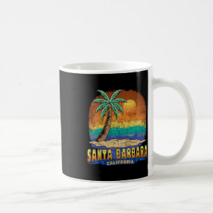 Santa Barbara California Vintage in nood Souven Koffiemok