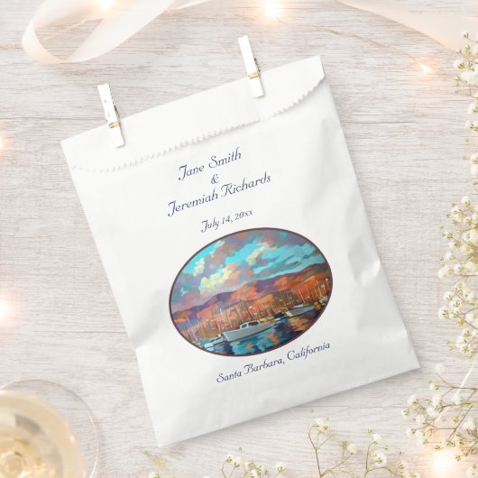 Santa Barbara, Californië Bedankzakje (Geknipt)