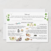 Santa Barbara | Carte d'itinéraire de week-end de (Dos)