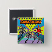 Santa Barbara Freedom Button (Voorkant /achterkant)