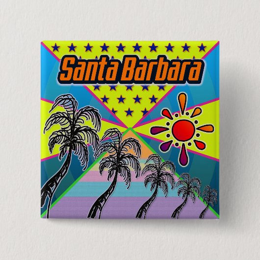Santa Barbara Freedom Button (Voorkant)