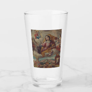 Santa Barbara maagd en martelares Glas