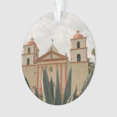 Santa Barbara Mission Ornament (voorkant)