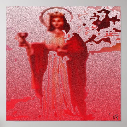 santa barbara poster (Voorkant)